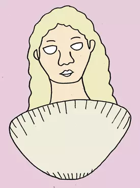  Aphrodite
Drawing of Augustine Croxatto